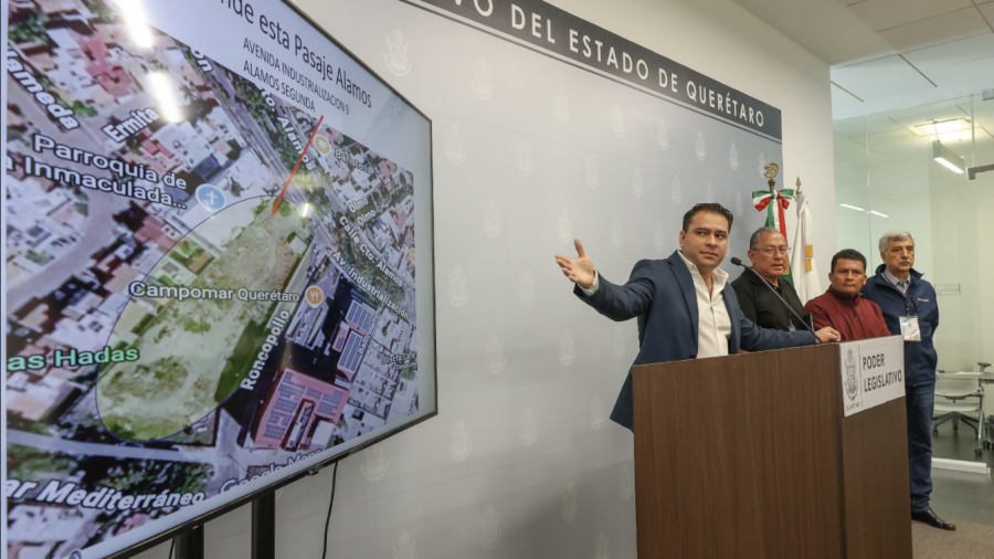 Vecinos piden suspender la obra Pasaje Álamos en Querétaro