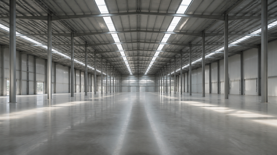 Nave industrial vacía en un parque del Bajío, opción para instalar planta en Querétaro