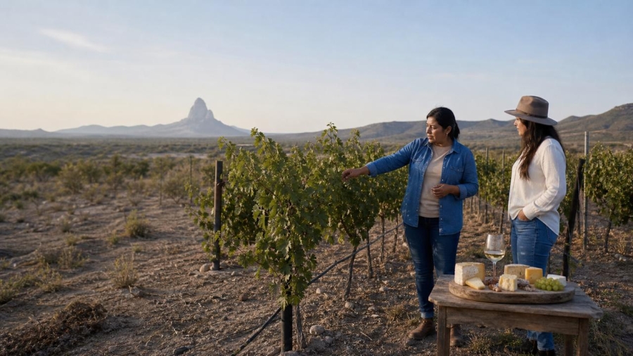 Enologa explica el proceso de la Vid hasta convertirce en vino
