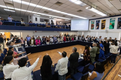 Comunidad UAQ reunidos para discutir y aprovar distintas disposiciones