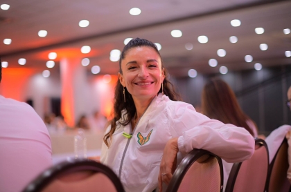 La Delegada Estatal de Movimiento Laura Ballesteros dijos estar a favor de la propuesta del gobernador