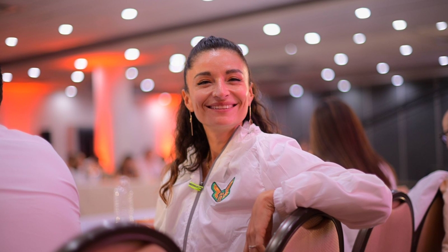 La Delegada Estatal de Movimiento Laura Ballesteros dijos estar a favor de la propuesta del gobernador