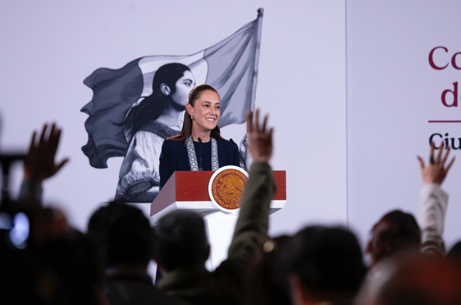 La Presidenta Claudia Sheinbaum da a conocer los avances económicos de la nación en su conferencia mañanera