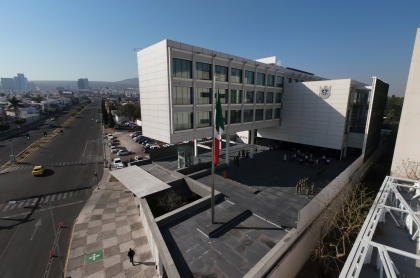 Fachada frontal del Congreso de Querétaro