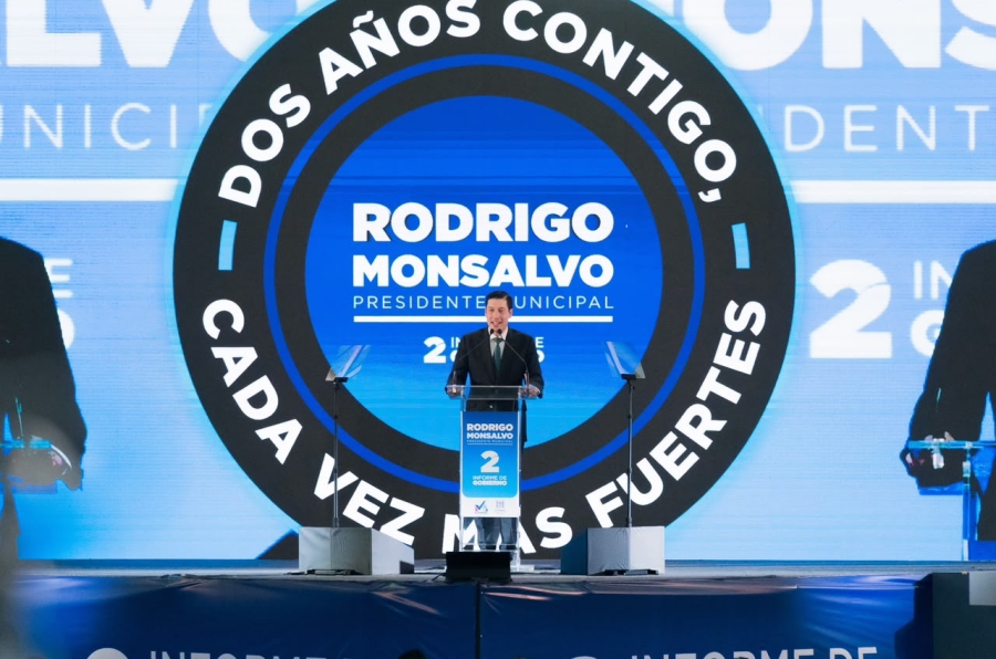 Rodrigo Monsalvo presenta resultados de dos años de gobierno en El Marqués