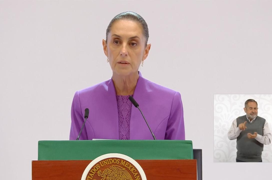 La Presidenta Claudia Sheinbaum reporto cifras positivas en seguridad durante su segundo informe
