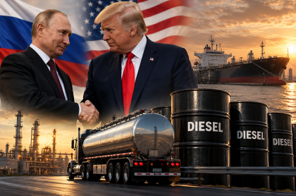 Geopolítica del petróleo y diésel