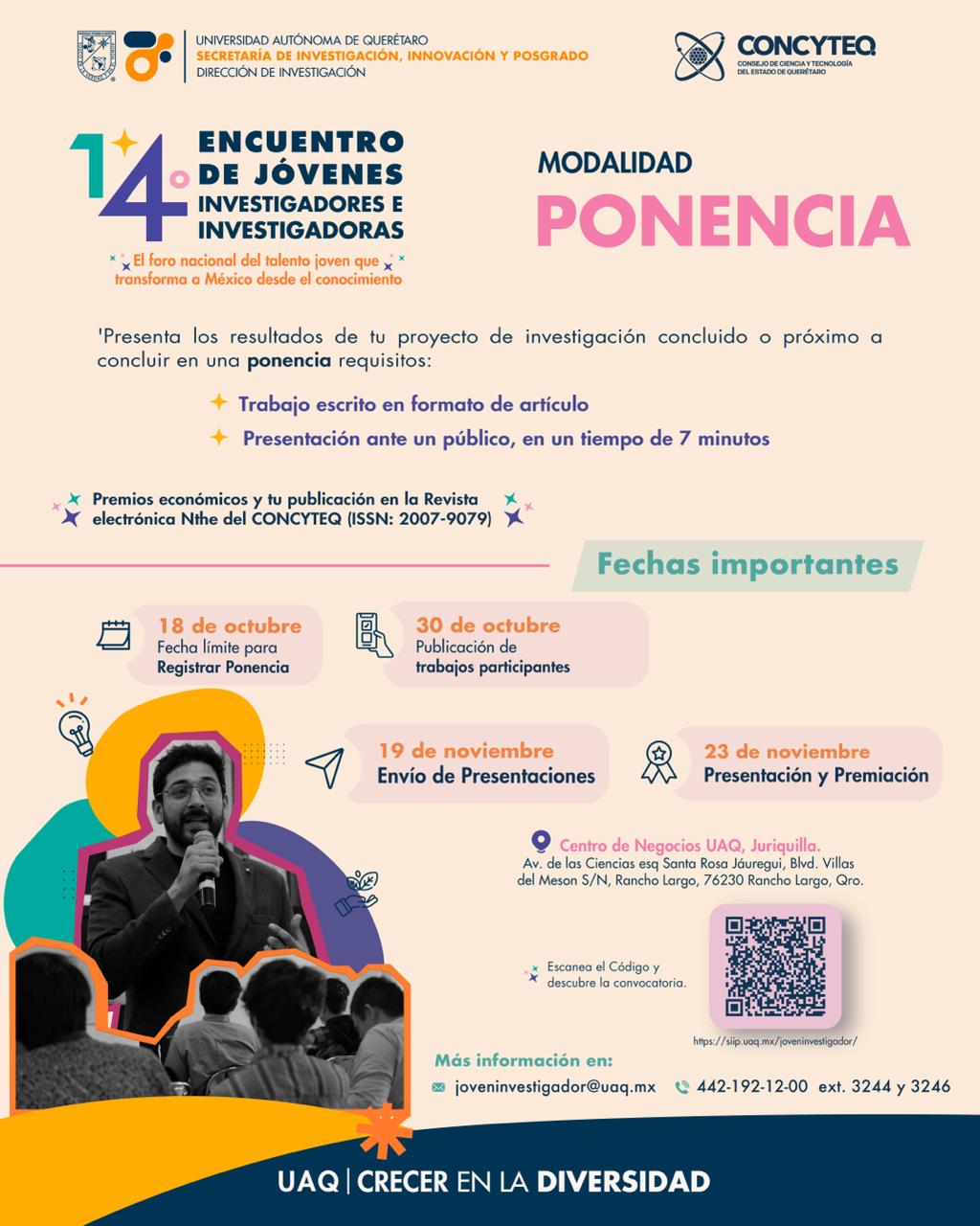 Convocatoria ponencia