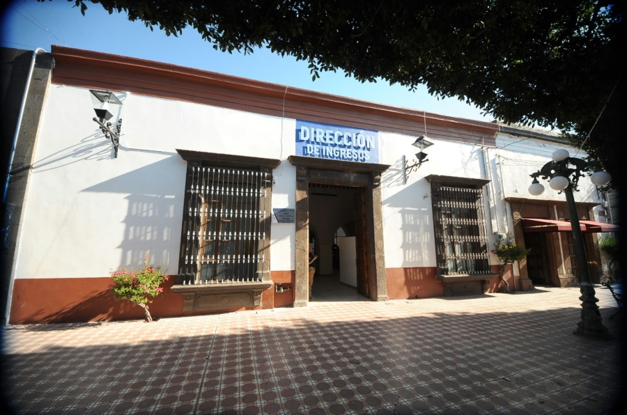 Fachada de la oficina de recaudación municipal