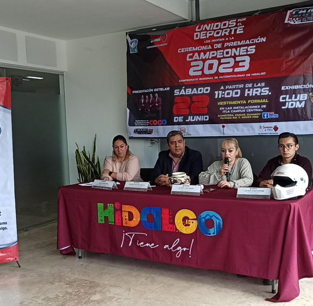 Celebrarán a campeones de automovilismo de Hidalgo. El próximo 22 de junio, el Instituto Tecnológico Latinoamericano