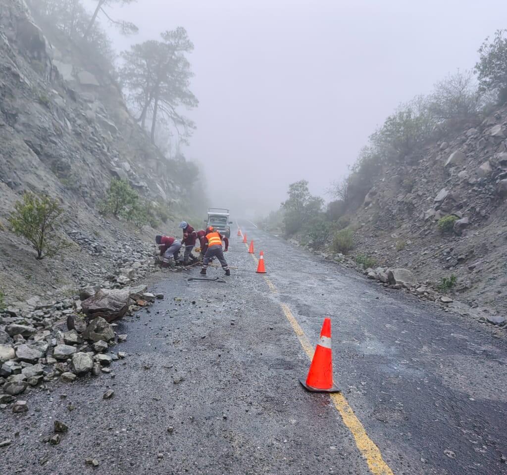 Red carretera estatal registra derrumbes, ninguno de consideración: SIPDUS. Ante los efectos que la tormenta tropical Alberto generó en territorio estatal,