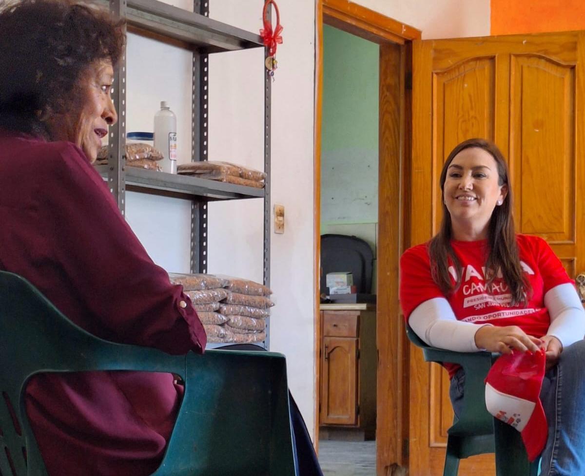 Vania Camacho participa en reunión con presidente nacional del PRI. Con una campaña marcada por la firme convicción de mantener compromiso y cercanía con las comunidades sanjuanenses,