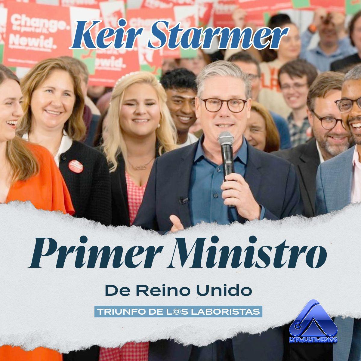 Keir Starmer Asume como Primer Ministro del Reino Unido