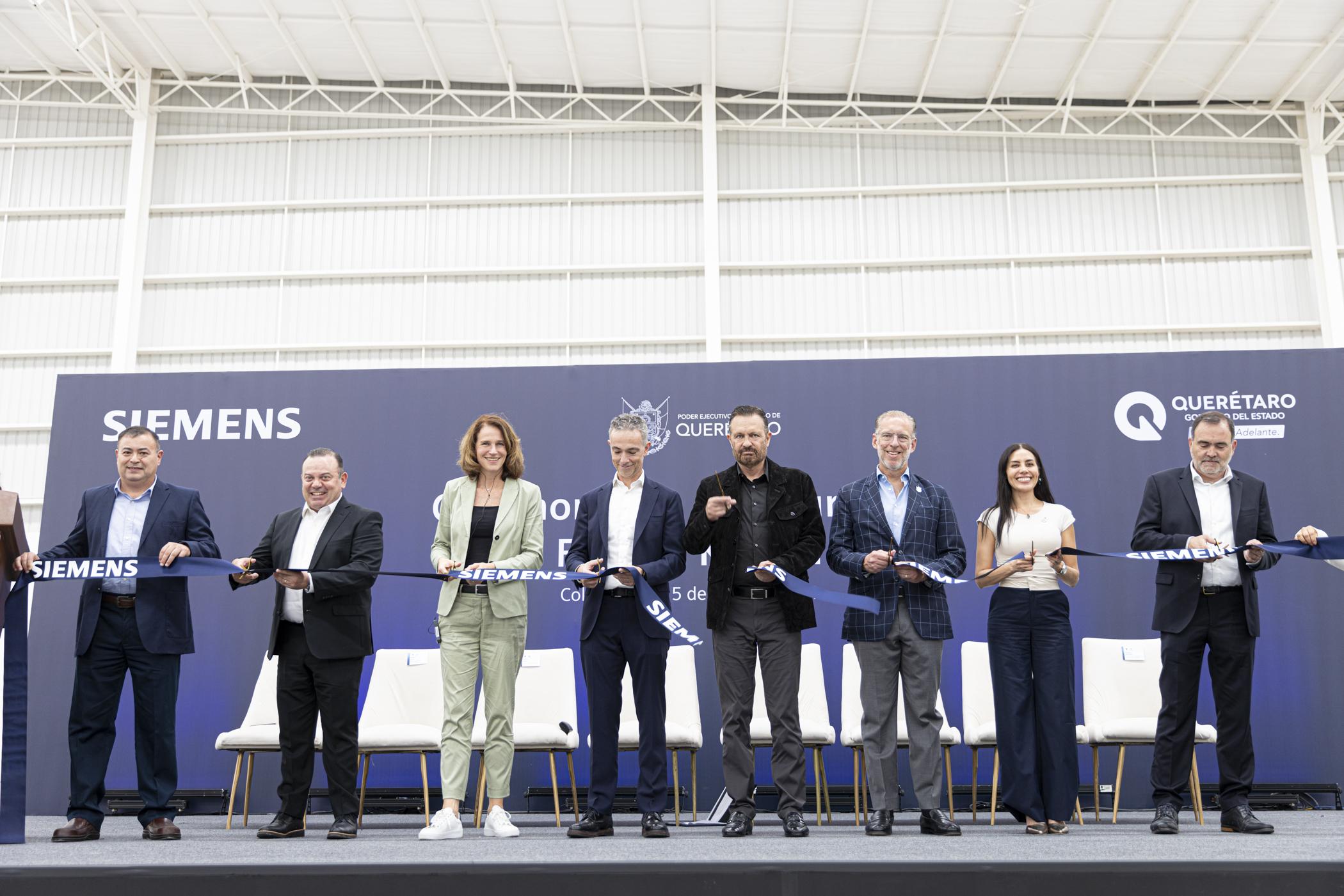 Inauguración de la Fábrica Kaizen de SIEMENS en Colón, Querétaro