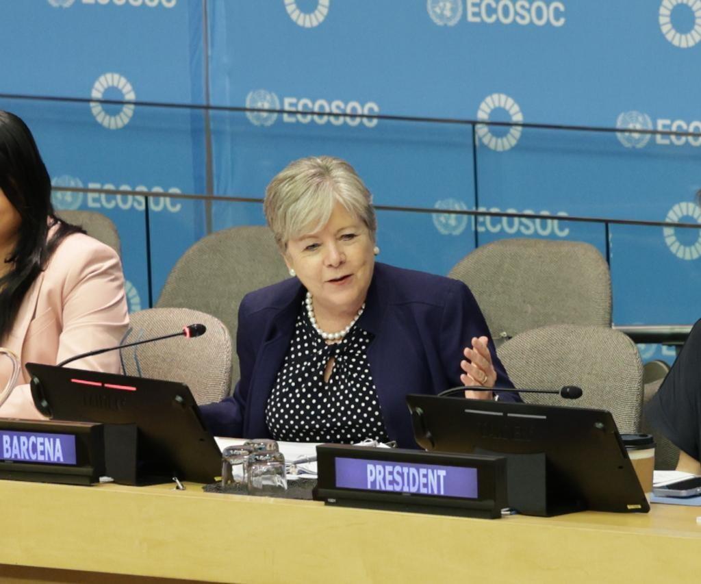 Bárcena Pide Fortalecer el Sistema Financiero Global en el Ecosoc