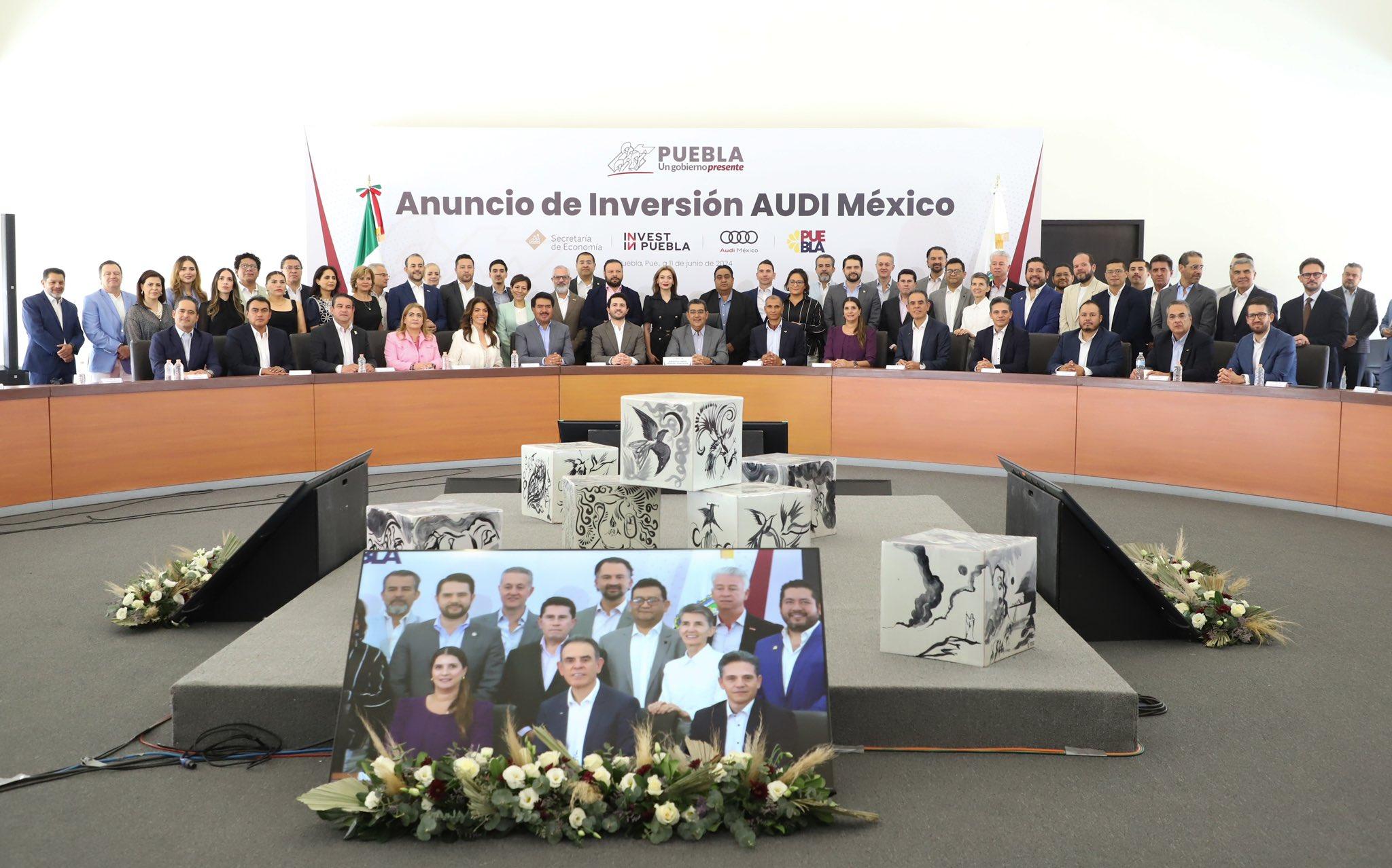 Audi Anuncia Inversión Histórica en Puebla para Proyectos de Electromovilidad