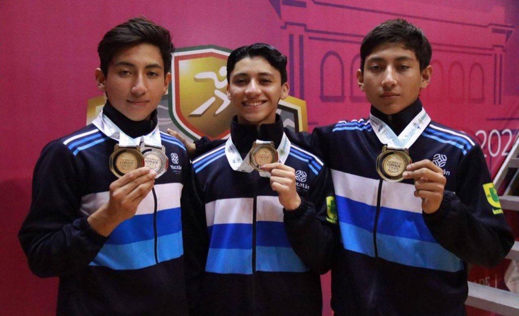 Yucatán Brilla en los Nacionales CONADE con Medallas de Oro en Gimnasia de Trampolín