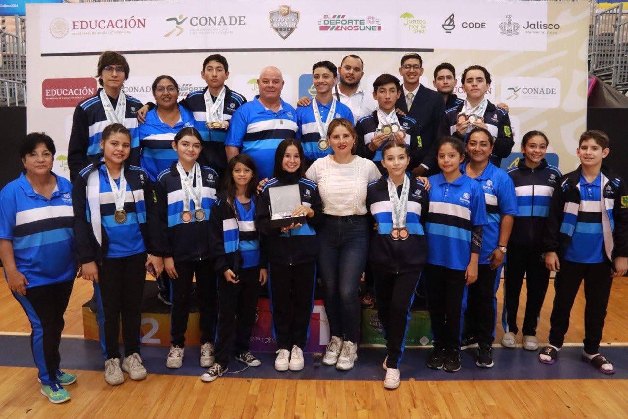 Yucatán Brilla en los Nacionales CONADE con Medallas de Oro en Gimnasia de Trampolín