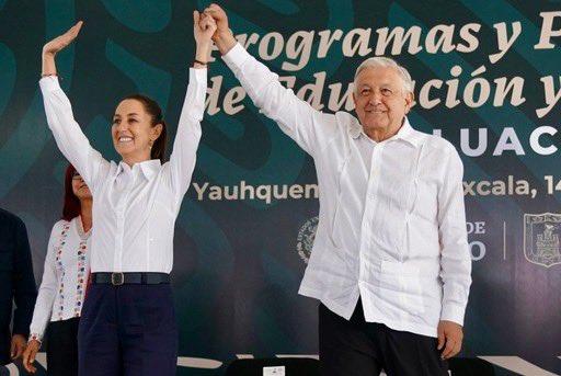 Continuidad y Transformación: Claudia Sheinbaum y AMLO Reafirman Compromisos en Tlaxcala