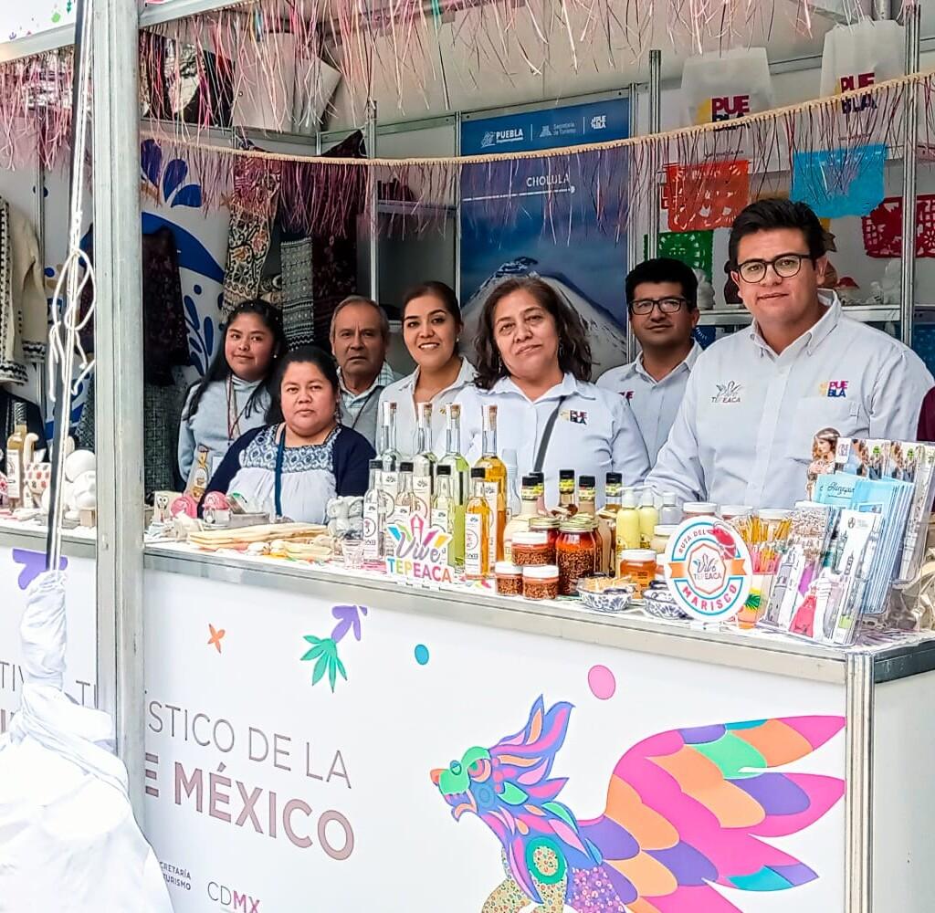 Puebla Brilla en el Festival Turístico de CDMX