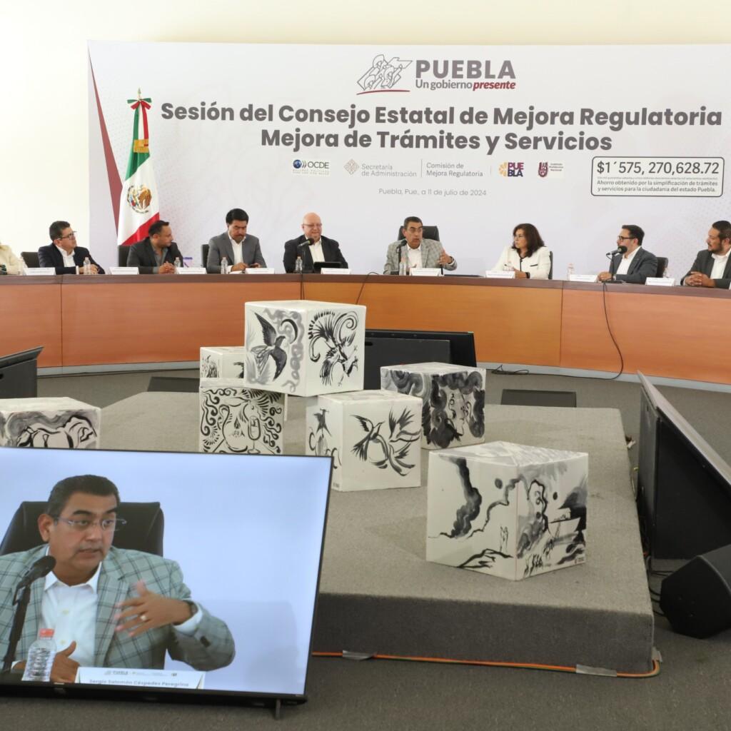 Puebla Recibe Reconocimiento por Avances en Mejora Regulatoria