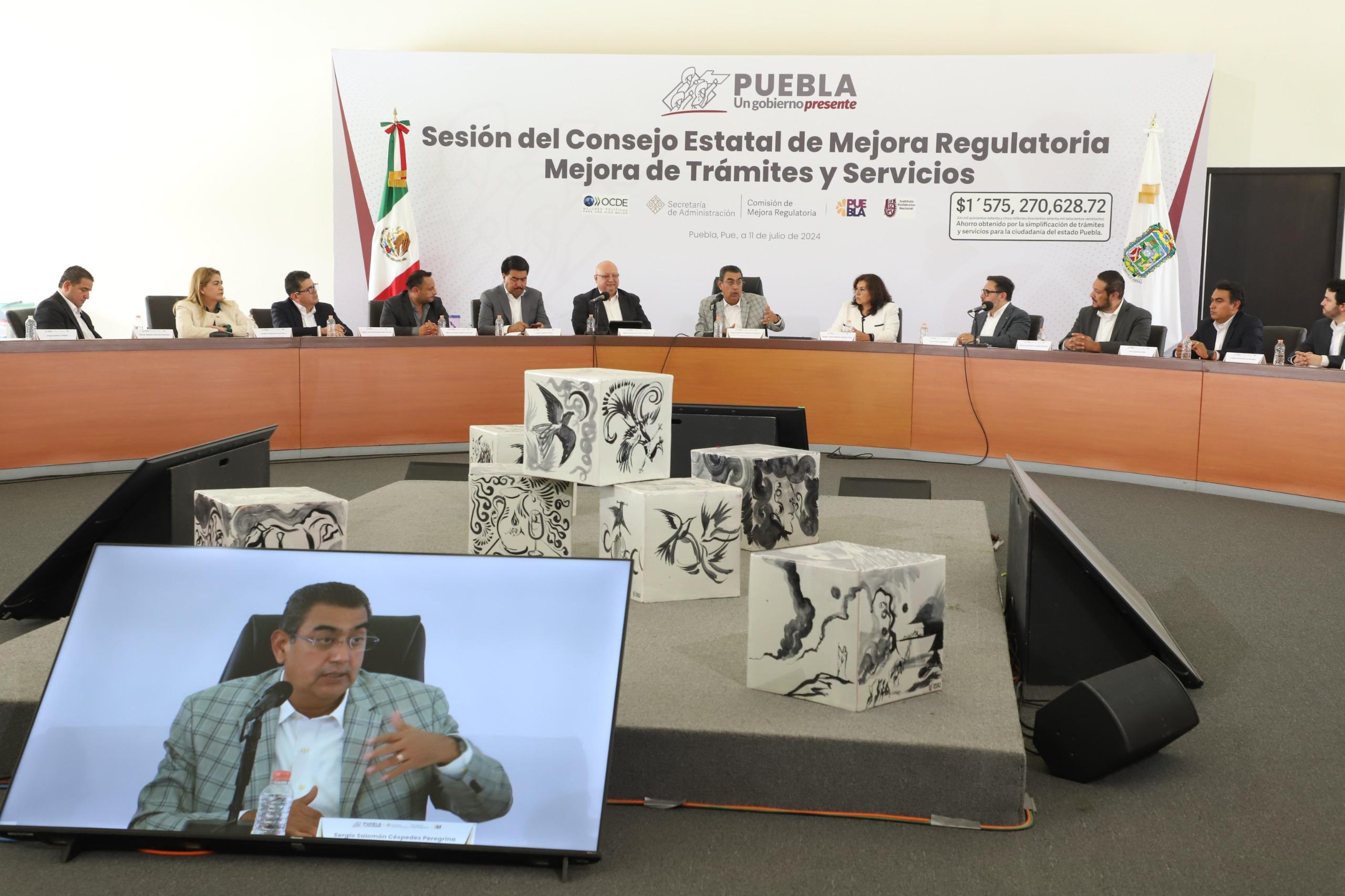 Puebla Recibe Reconocimiento por Avances en Mejora Regulatoria