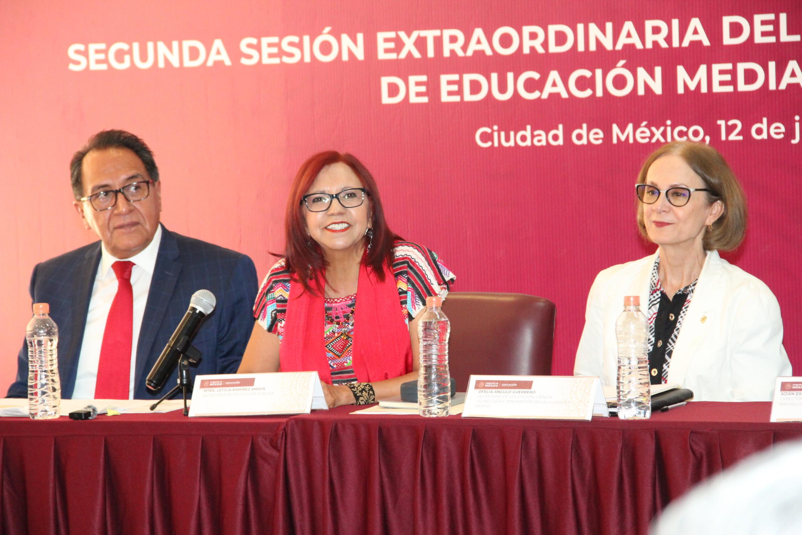 Política educativa reduce abandono escolar en Educación Media Superior; pasó de 14.5% en 2018 a 8.7% en 2023: Leticia Ramírez.