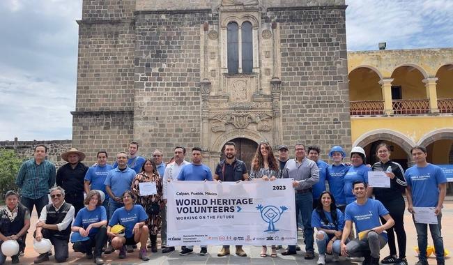 Voluntarios del Patrimonio Mundial de la Unesco regresa a Puebla. La campaña 2024 de Voluntarios del Patrimonio Cultural, de la Organización de las Naciones Unidas para la Educación, la Ci