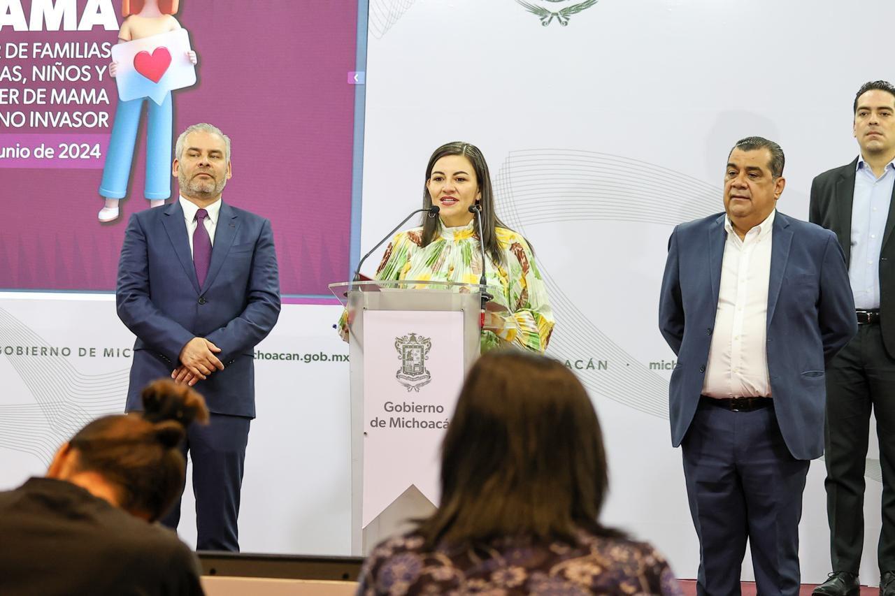 Beneficiadas con programa del Bienestar mil 850 mujeres con cáncer: Sedebi. Tras reanudarse las incorporaciones de mujeres y familias cuidadoras de niñas