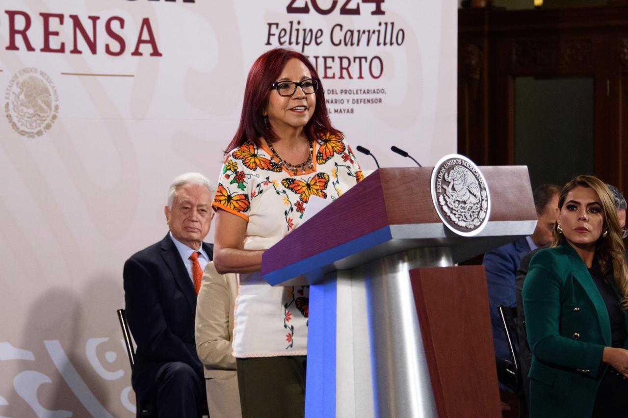 En Acapulco y Coyuca, regresan a clases 100% de escuelas afectadas por huracán Otis: Leticia Ramirez. La secretaria de Educación Pública, Leticia Ramírez Amaya, informó