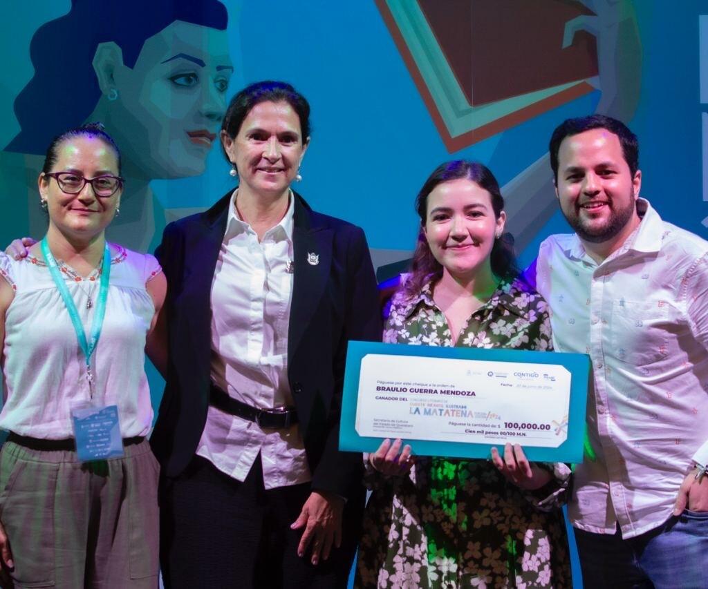 Premio a ganador de Concurso Literario de Cuento Infantil Ilustrado 2024 La Matatena.