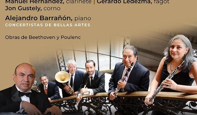 Música de cámara de Beethoven con el Quinteto de Alientos de Bellas Artes.