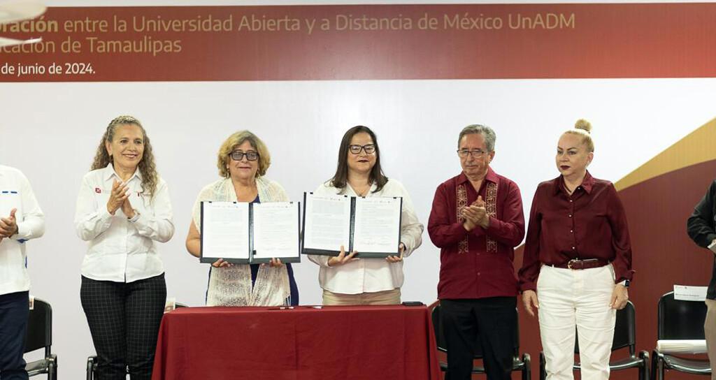 Estudiantes de UnADM realizarán prácticas profesionales en instituciones educativas de Tamaulipas: SEP.