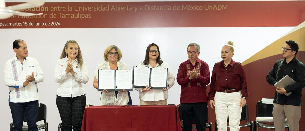 Estudiantes de UnADM realizarán prácticas profesionales en instituciones educativas de Tamaulipas: SEP.