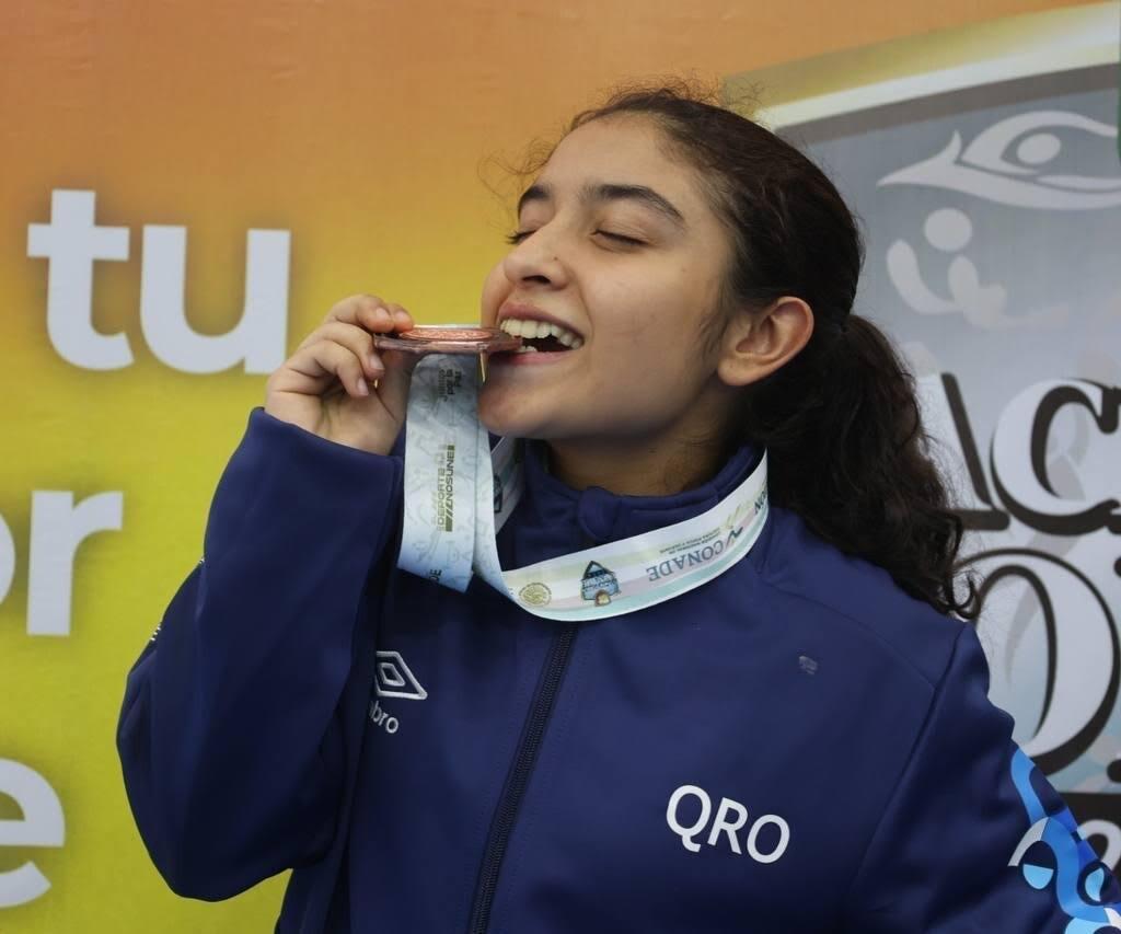 Querétaro bate récord de medallas de oro y preseas totales en Nacionales CONADE 2024. Las selecciones estatales que compiten en los juegos Nacionales CONADE 2024 obtuvieron 70 me