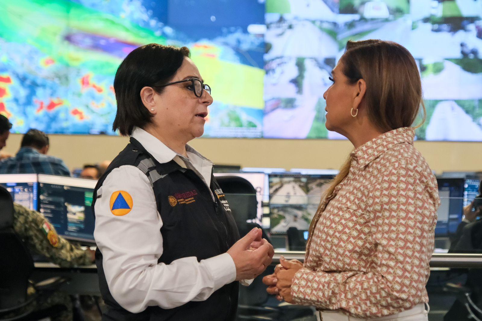 Acciones en Quintana Roo ante la llegada del Huracán “Beryl”. Para fortalecer el trabajo de manera coordinada y preventiva y anticipar