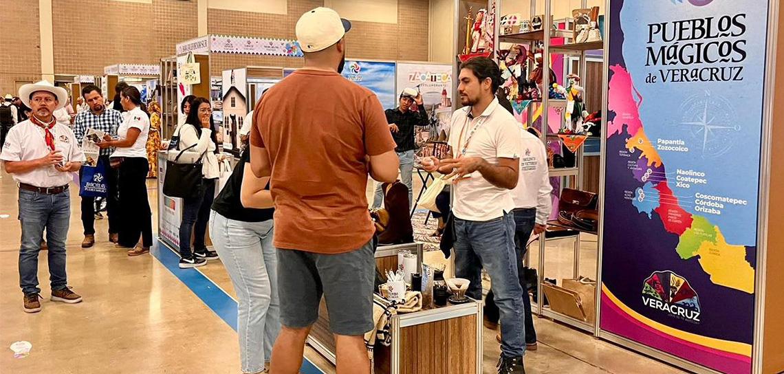 Destaca Veracruz en Tianguis de Pueblos Mágicos.