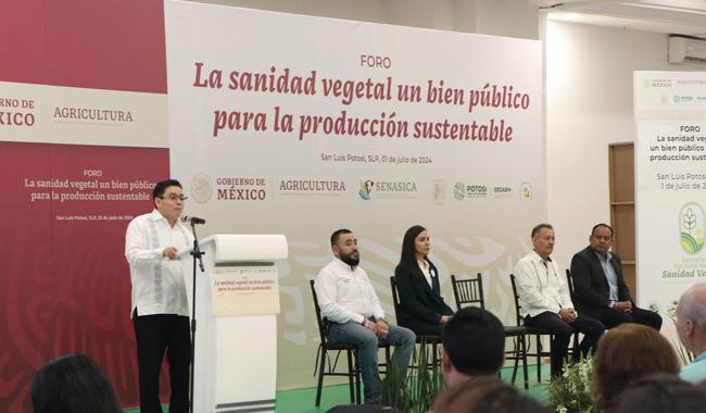 Intercambio Estratégico para Fortalecer Sanidad Vegetal. La Semana Nacional de Sanidad Vegetal 2024, inaugurada