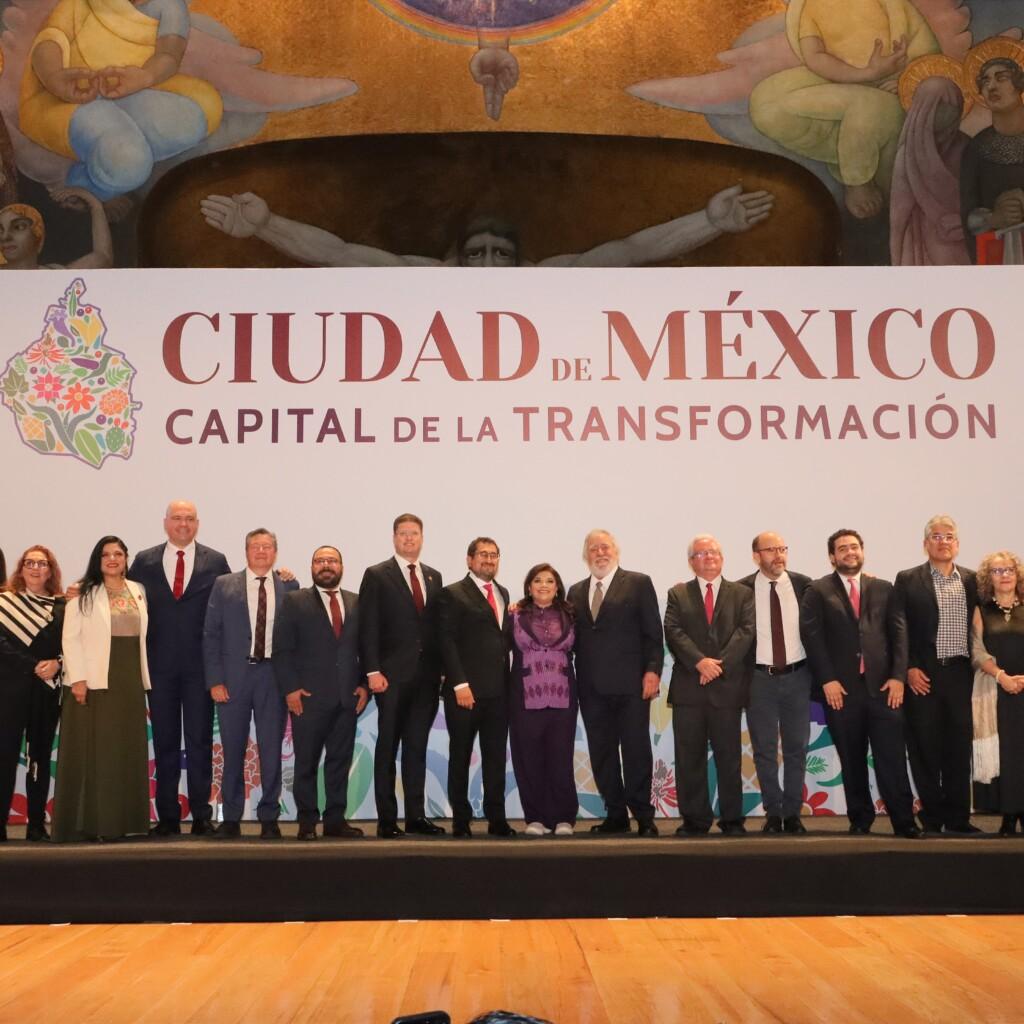 Clara Brugada presenta gabinete paritario para liderar la Ciudad de México 2024-2030