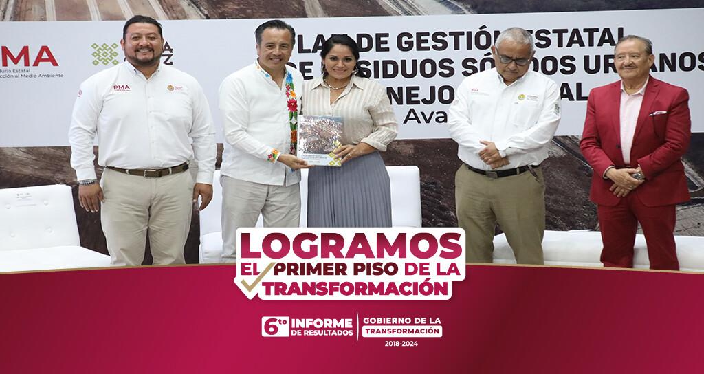 Veracruz, ejemplo al sustituir tiraderos a cielo abierto por rellenos sanitarios. Con 14 rellenos sanitarios y 5 centros de transferencia, Veracruz dispone