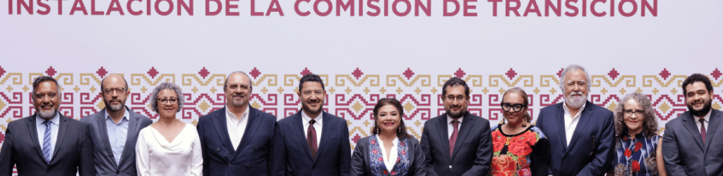 Se instala comisión para transición de administración en CDMX 2024-2030. El Jefe de Gobierno, Martí Batres Guadarrama, y la Jefa de Gobierno electa, Clara Brugada