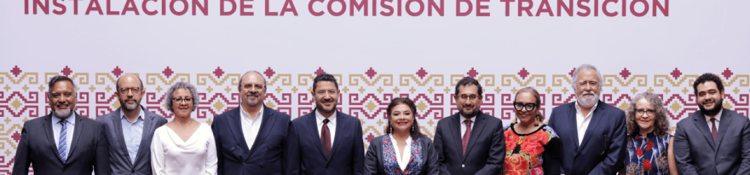 Se instala comisión para transición de administración en CDMX 2024-2030. El Jefe de Gobierno, Martí Batres Guadarrama, y la Jefa de Gobierno electa, Clara Brugada