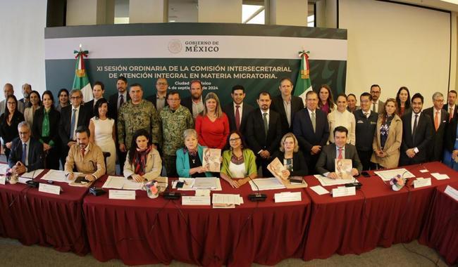 SRE presenta libro del Modelo Mexicano de Movilidad Humana en la XI sesión ordinaria de la Ciaimm