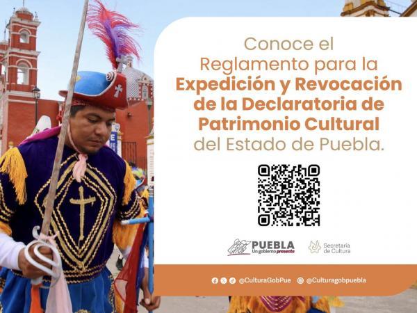 Se regula expedición y revocación de declaratorias de Patrimonio Cultural en Puebla. Mediante un decreto publicado el 27 de agosto del presente año a través del Periódico