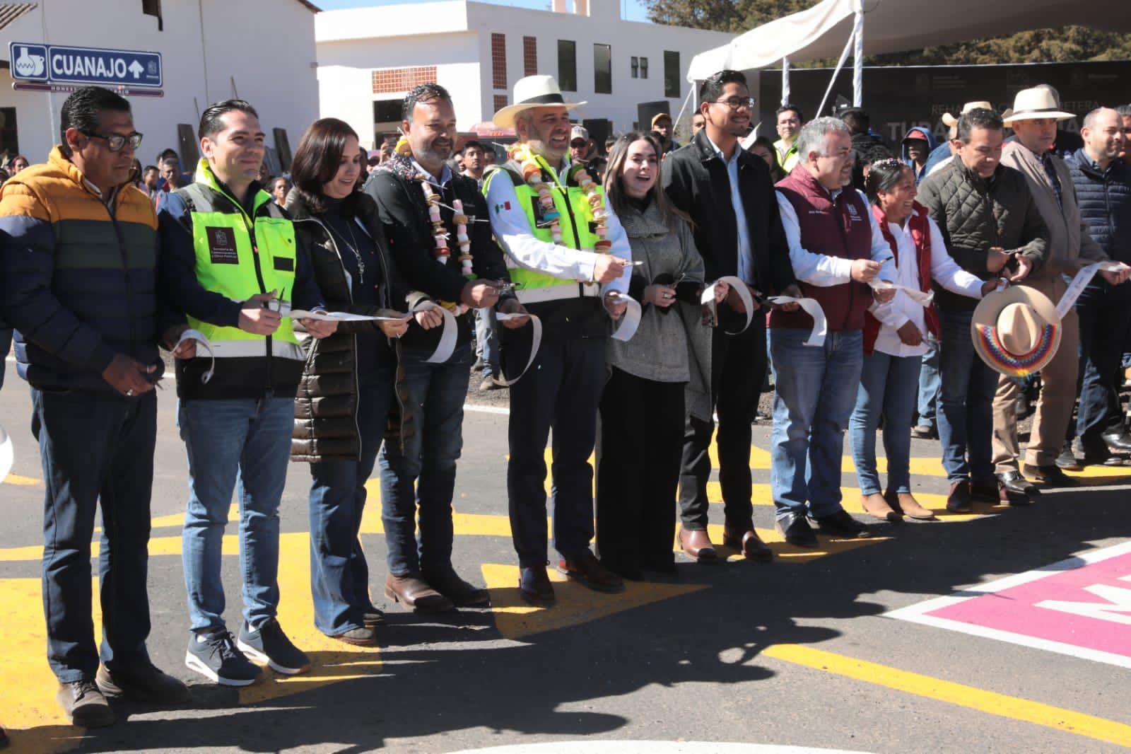 Inauguración de carretera