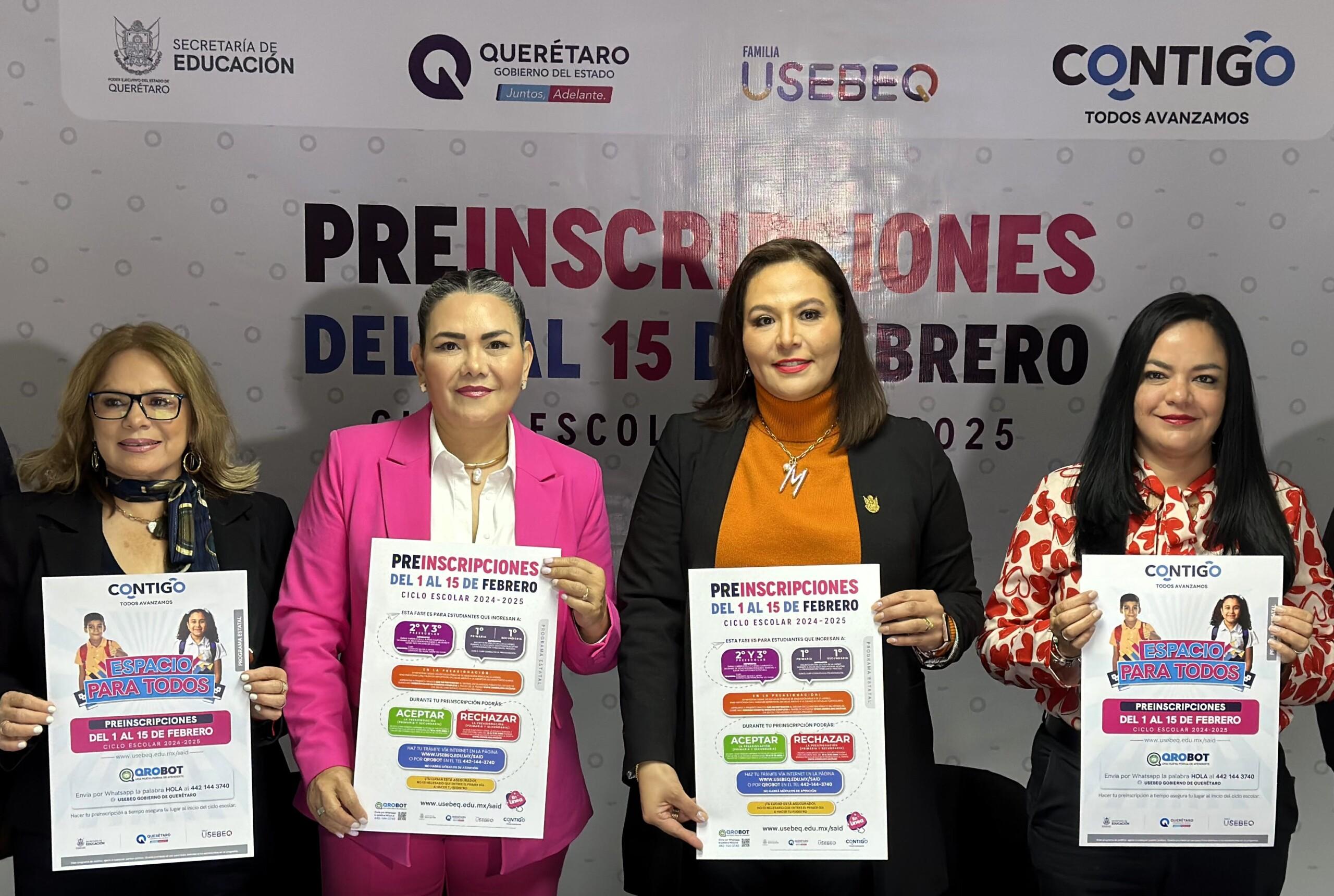 Preinscripciones a educación básica en