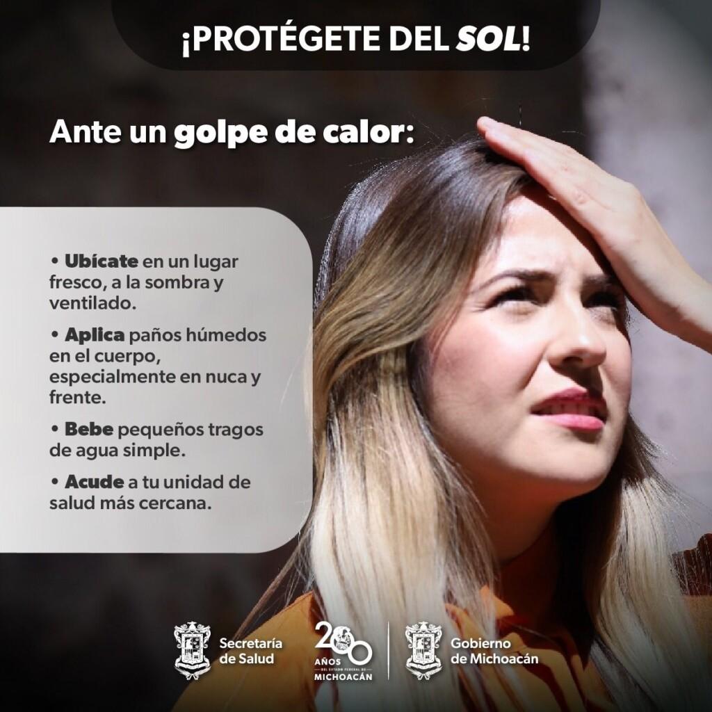 Cómo tratar un golpe de calor; adopta estas medidas de la SSM. Ante un golpe de calor, es necesario actuar inmediatamente y apli