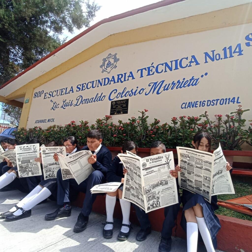 Periódico escolar El Venadito de Atapaneo trasciende fronteras. El impacto del periódico escolar El Venadito de Atapaneo, liderado