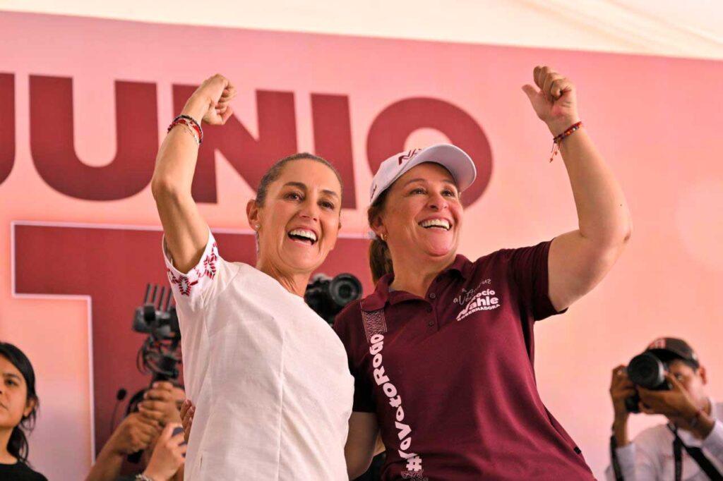 Cierre de campaña de Rocío Nahle será en Xalapa con 212 municipios visitados.