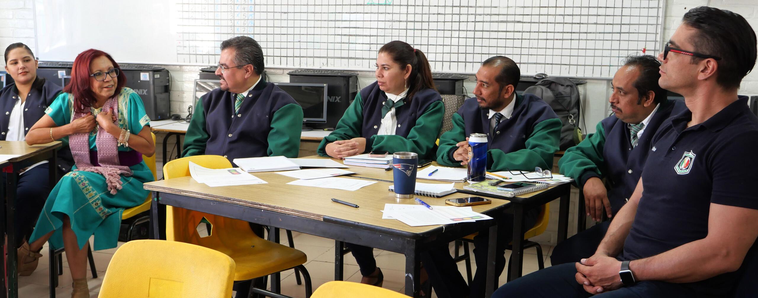 Encabeza titular de la SEP séptima sesión del Consejo Técnico Escolar. Exhorta a docentes a continuar el trabajo de las estrategias nacionales que impulsa la SEP La secretaria de Educación P